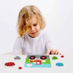 Цена за 2 шт. Набор для творчества «Липкая основа. Монстр трак»