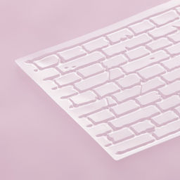 Печати для мастики Доляна «Кирпичи», 4 шт., 30.5×15.5×0.1 см, пластик, прозрачные