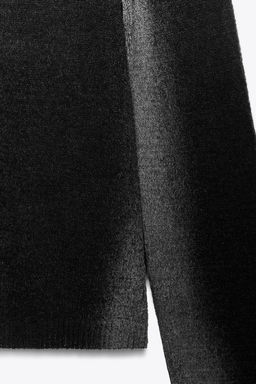 BLURRED PRINT KNIT SWEATER - Zara фото 7