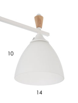 Люстра XA1689/4, 4×60 Вт, E27, белый