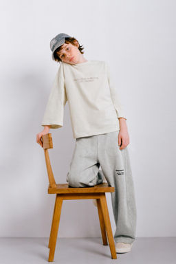 FADED-EFFECT SLOGAN T-SHIRT - Zara фото 5