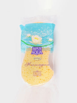 Губка для тела массажная «Наслаждение», 18×9.5×5 см, МИКС