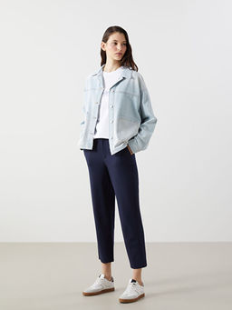 Oversize Kad?n Jean G?mlek Ceket