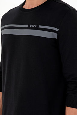 Мужской черный свитшот - U.s. polo assn фото 7