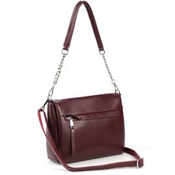 Женская кожаная сумка 1534-С Вайн