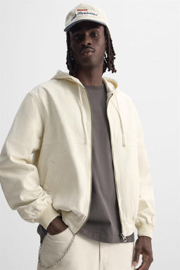 WASHED HOODED JACKET - Zara фото 13