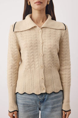 Tas Devrik Yaka Fitted Triko H?rka TWOAW26HI00073 - Trendyolmilla фото 7