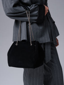 Замшевая сумка Bella DBR 31202 черный  фото 3