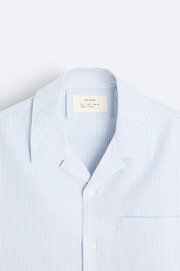 STRIPED OXFORD SHIRT - Zara фото 9