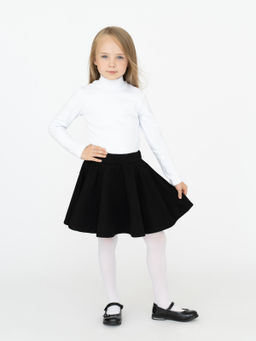 Юбка детская школьная черная 454 (134, 68)