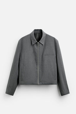 CROPPED FIT JACKET - LIMITED EDITION - Zara фото 8