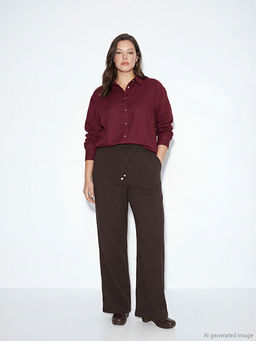 Beli Lastikli Kad?n M?slin Pantolon