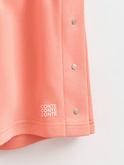 CONTE Шорты из футера с боковой вставкой на кнопках LS 2783 sugar coral - Conte elegant фото 4