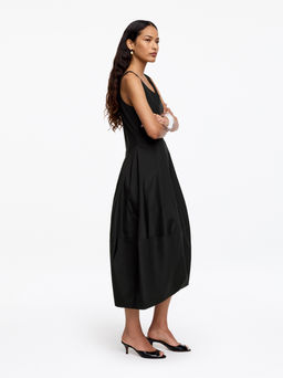 Vestido envolvente de tafet?n - H&m фото 7