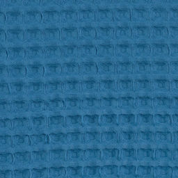 Полотенце банное вафельное «Этель» Boho 67×140 см, хлопок 100%, синее