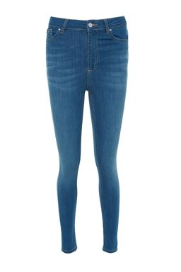 TRENDYOLMILLA Siyah Incelten Etki Super Yuksek Bel Skinny Jeans TWOSS23JE00080  фото 13
