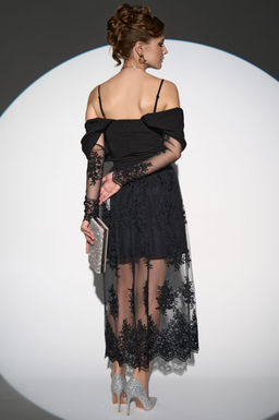 Платье Мэдж (чёрный) - Эльза фото 28