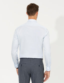 A__k Mavi Slim Fit Uzun Kollu Klasik G_mlek - Pierre cardin фото 5