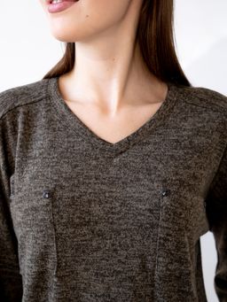 Джемпер жен.арт.417-2,коричневый - Binita фото 7