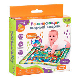 Развивающий водный коврик Веселые Зверята, 80x50 см, Крошка Я  фото 8