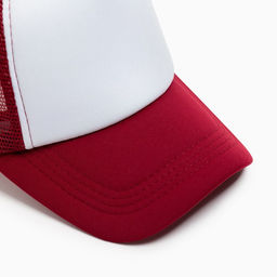 Бейсболка с сеткой MINAKU, бордовая, размер 56-58