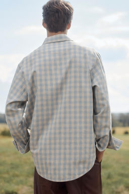LIMITED EDITION CHECK POLO SHIRT - Zara фото 4