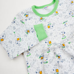 Пижама футер 2х нитка начёс 0936310810