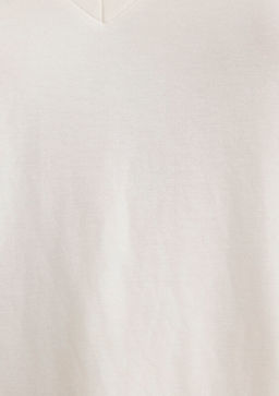 Lux Touch TENCEL TM Ekru Modal Tisort - Mavi фото 6