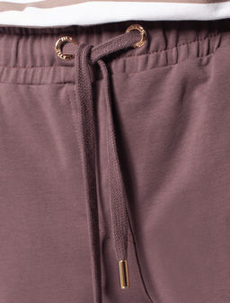 VILATTE / Брюки из футера-двухнитки с премиальной фурнитурой  фото 2