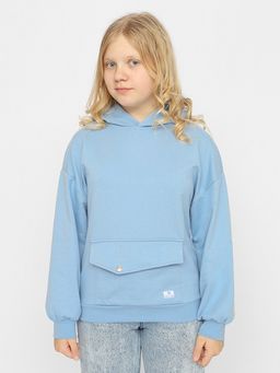 CRB wear/CWJG 63397-43-346 Толстовка для девочки,голубой/Ex.Cherubino
