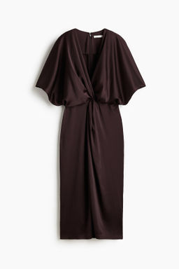 Vestido con detalle girado