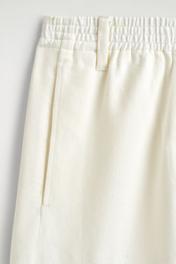 PANTAL?N DENIM WIDE LEG EN PANELES - H&m фото 4