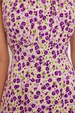 TRENDYOLMILLA Cok Renkli Desenli Mini Dokuma Tulum TWOSS24TU00046  фото 6