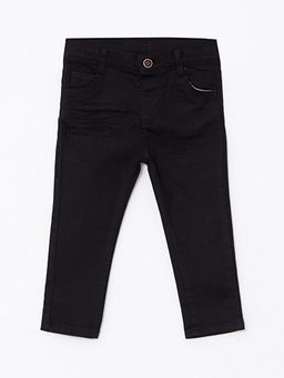 Beli Lastikli Erkek Bebek Gabardin Pantolon