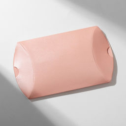 Цена за 12 шт. Коробочка подарочная Свёрток 15*9, цвет розовый - Simaland фото 2