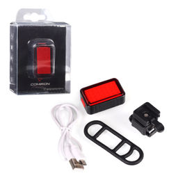 Фонарь задний интеллектуальный COMIRON KULLEN корпус анодированный CNC alloy, IP66; свет COB(28LED) 200lm, 3.7V 330mAh, USB, 7 режимов /уп 100/ - Галеонтрейд фото 18