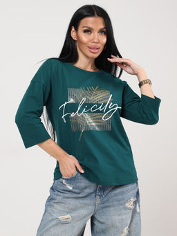 IV-CAPRIZ Хоста - футболка изумрудный