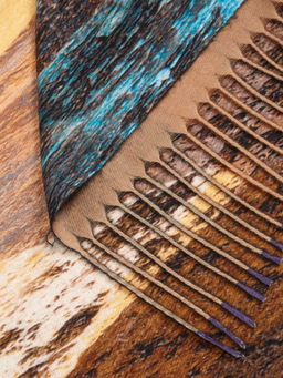 Палантин жен. виск+шерсть 70х198 LG33-966-16 - Labbra фото 3