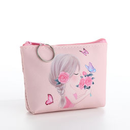 Цена за 3 шт. Кошелёк детский, монетница, маленький, «Выбражулька», МИКС