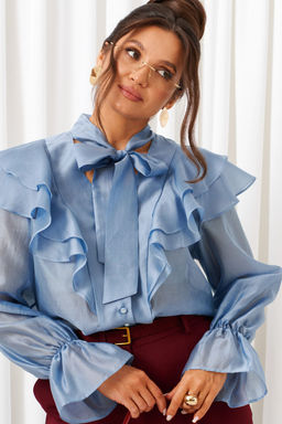 Костюм Beautiful Free 6441 марсала+голубой