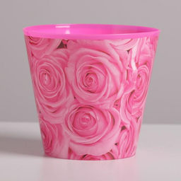 Цена за 2шт. Кашпо для цветов Розы, 0.8 л, 11?12 см