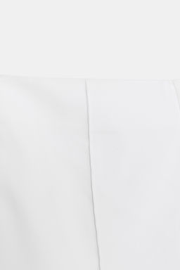 SHORTS TIRO ALTO / Blanco - Zara фото 6