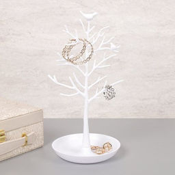 Подставка для украшений птички белая / JIN-10W /уп 100/ - Галеонтрейд фото 3