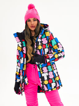 Женская горнолыжная сноубордическая куртка Alpha Endless Ultra Chaleur SNB 423/316_7 Разноцветный  фото 20
