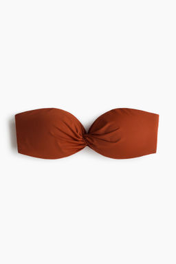 Top de bikini bandeau acolchado - H&m фото 2