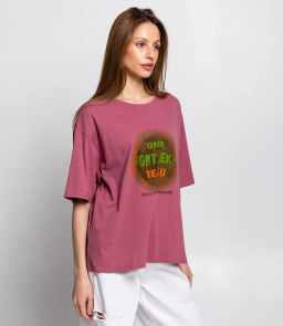 Футболка #БШ2257 (1), брусничный