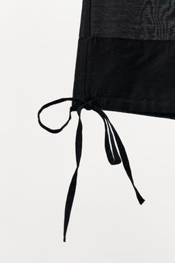 TROUSERS WITH TIES AT THE HEMS - Zara фото 7