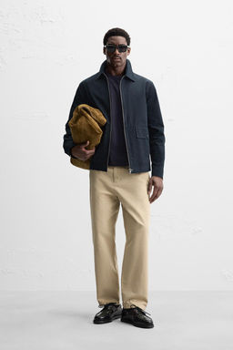 TEXTURED TROUSERS