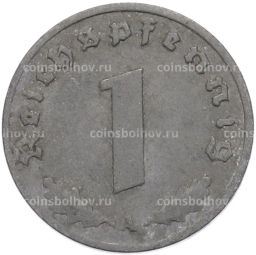Монета 1 рейхспфенниг 1940 года A Германия