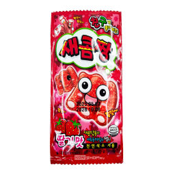 Мармеладные конфеты со вкусом клубники Секомзанг/SeKomZzang, Корея, 35 г Акция